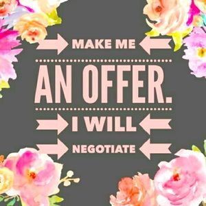 I accept any reasonable offers! Open to trades!